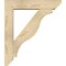 Ekena Millwork Funston Slat Rough Sawn Bracket w/ Offset Brace, Douglas Fir, 6"W x 26"D x 30"H BKT0604X26X30FST06RDF - alternate 2